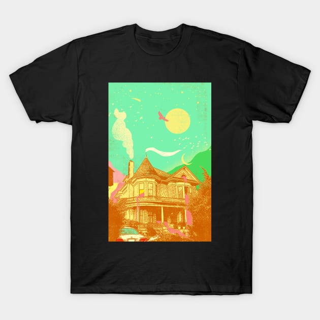 LUNA HOUSE T-Shirt by Showdeer